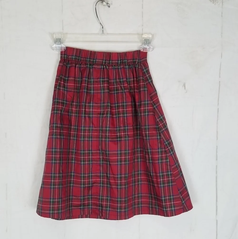 The Children's place Christmas plaid skirt